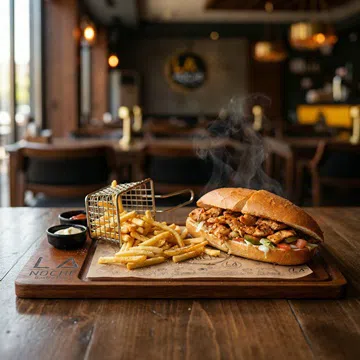 CHEDDAR CHICKEN SANDWICH