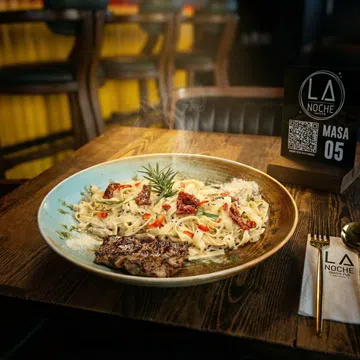 STEAK FETTUCINI