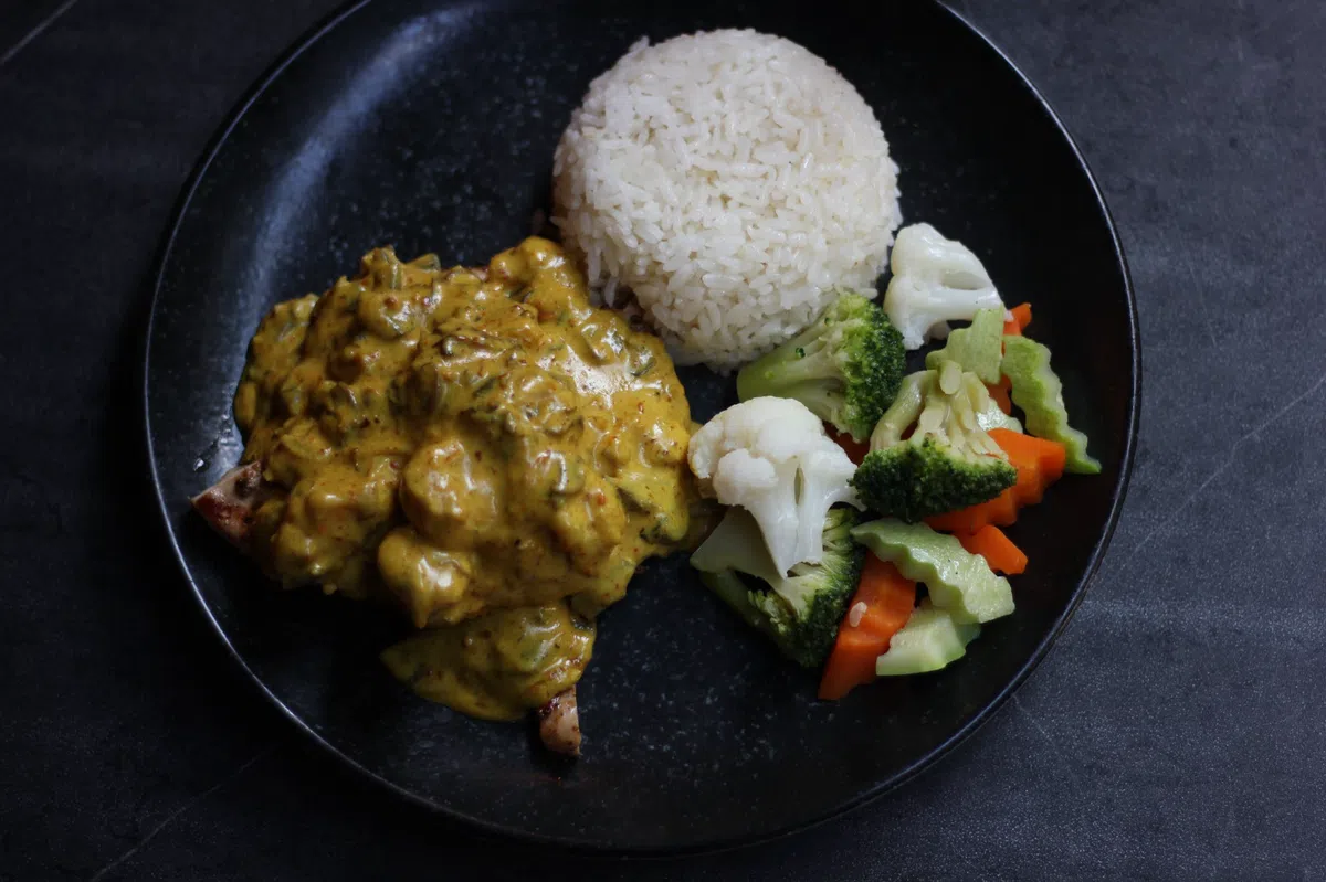Chicken with Shrimp