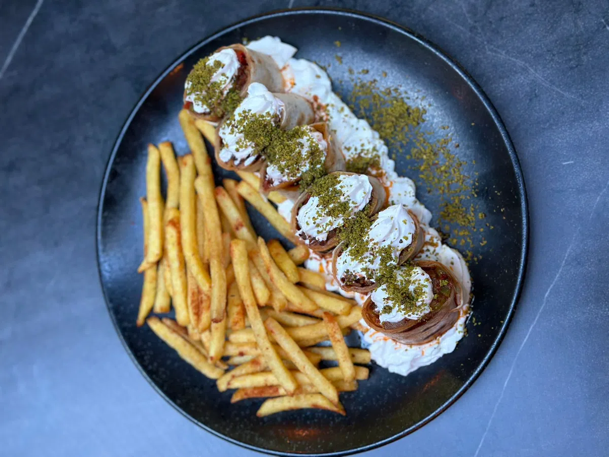 Pistachio Beef Tenderloin Roll