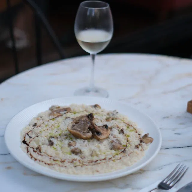 Trüflü Mantarlı Risotto